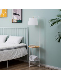 Gulvlampe i metal og... 2