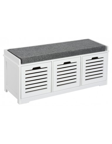 Bænk med opbevaring i MDF og...