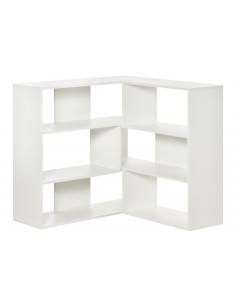 Hjørnereol i møbelplade 95...