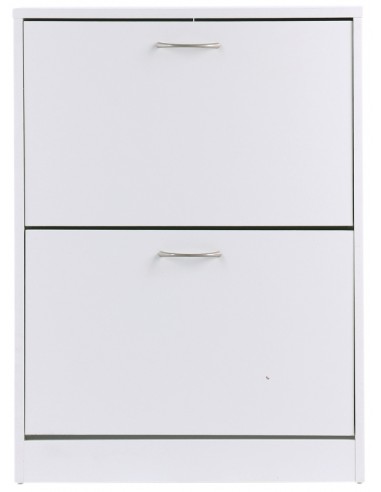 Skoskab i møbelplade 60 x 24 cm - Hvid