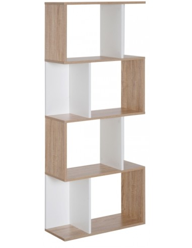 Bogreol i møbelplade H148 x B60 cm -...