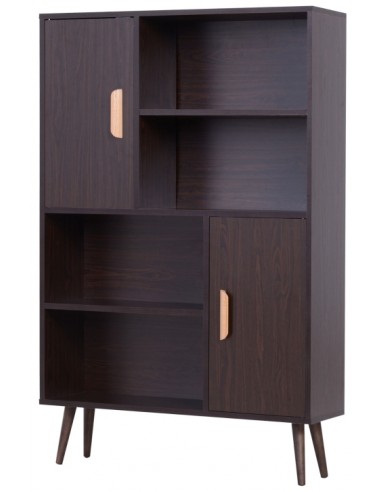 Skabsreol i møbelplade og fyrretræ...