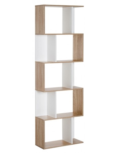 Bogreol i møbelplade H184,5 x B60 cm...