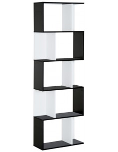 Bogreol i møbelplade H184,5...