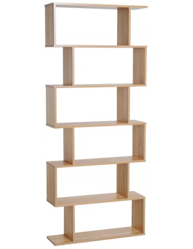 Bogreol i møbelplade H192 x B80 cm -...