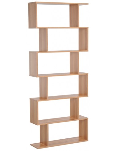 Bogreol i møbelplade H192 x B80 cm -...