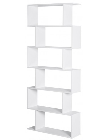 Bogreol i møbelplade H192 x B80 cm -...