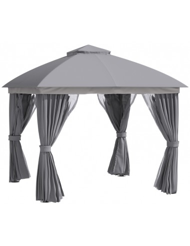 Havepavillon i aluminium og polyester...