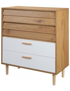 Kommode i MDF og træ H92 x...