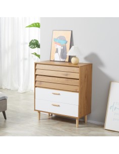 Kommode i MDF og træ H92 x... 2