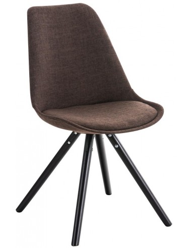 Spisebordsstol i træ og polyester H84...