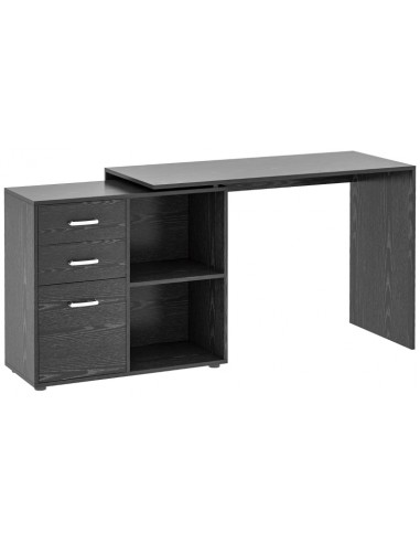 Skrivebord som hjørne eller lige...