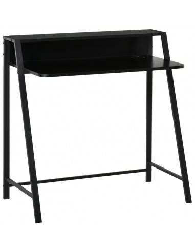 Skrivebord i metal og MDF H85 x B84...