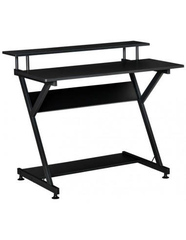 Skrivebord i metal og MDF H85,5 x...