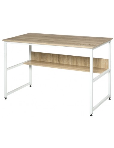 Skrivebord i metal og møbelplade 120...