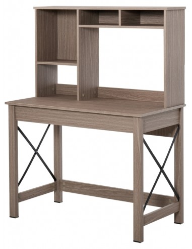 Skrivebord i metal og møbelplade 105...