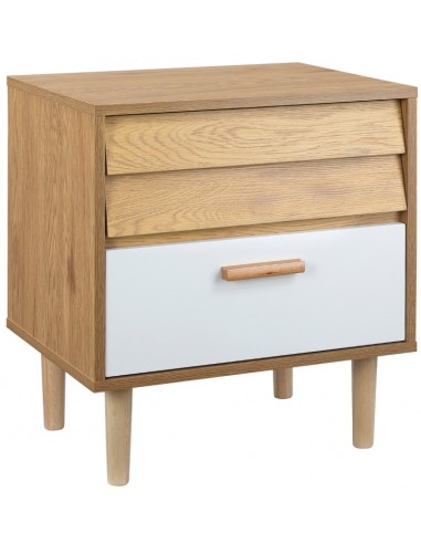 Sengebord i træ og MDF H55 x B50 cm -...