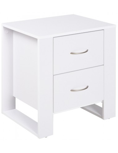 Sengebord i møbelplade H54 x B48 cm -...