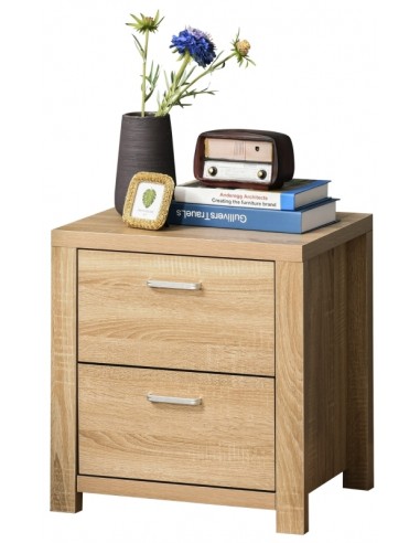 Sengebord i møbelplade H52 x B48 cm -...