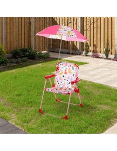 Havestol med parasol til... 2