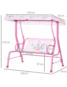 Havegynge med skygge til... 2