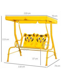 Havegynge med skygge til... 2