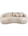 Nesso 2-personers sofa i boucle tekstil B190 cm - Beige