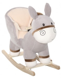 Gyngehest til børn H58 cm -...
