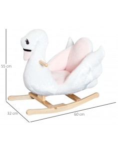 Gyngehest til børn H55 cm -... 2