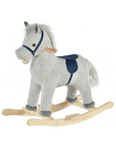 Gyngehest til børn H64 cm -...