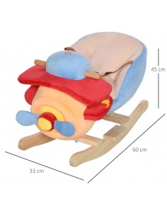 Gyngehest til børn H45 cm -... 2
