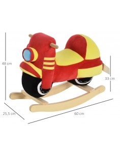 Gyngehest til børn H48 cm -... 2