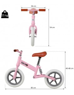 Løbecykel med gummihjul til... 2