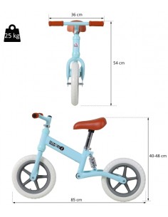 Løbecykel med gummihjul til... 2