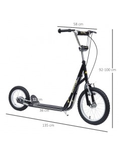 Løbehjul scooter med... 2