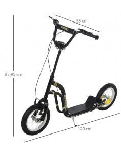 Løbehjul scooter med... 2