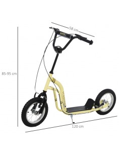 Løbehjul scooter med... 2
