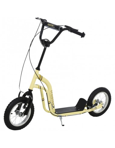 Løbehjul scooter med gummidæk til...