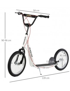 Løbehjul scooter med... 2