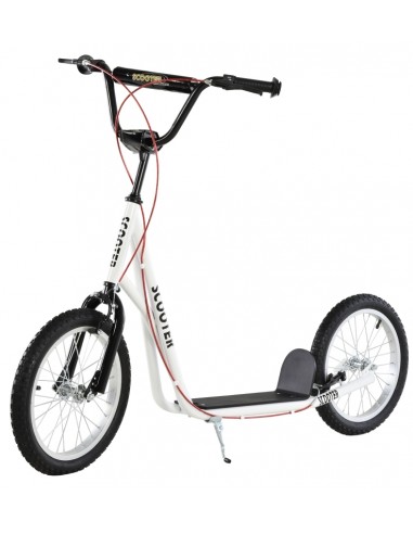 Løbehjul scooter med gummidæk til...