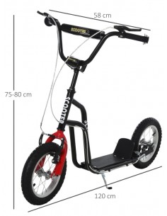 Løbehjul scooter med... 2