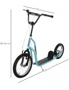 Løbehjul scooter med... 2