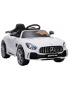 Mercedes AMG Elbil til børn 12V L105 cm - Hvid