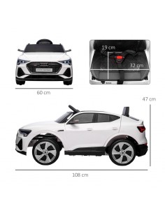 Audi Elbil til børn 12V... 2