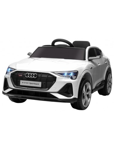 Audi Elbil til børn 12V L108 cm - Hvid