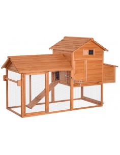 Hønsehus i fyrretræ 213 x...