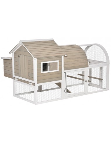 Hønsehus i fyrretræ 167,5 x 109 x 100...