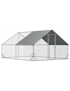 Hønse indhegning i stål 300...