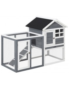 Kaninbur i fyrretræ 122 x...