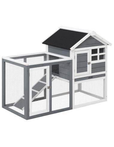 Kaninbur i fyrretræ 122 x 62,6 x 92...